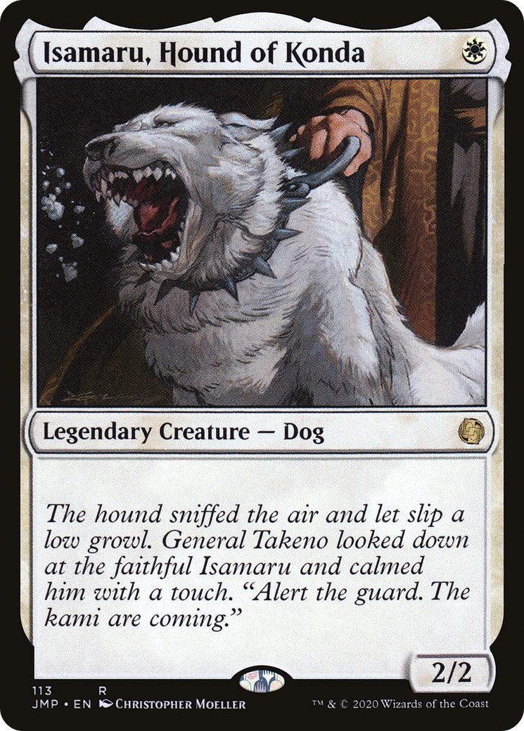 Image of Isamaru, Hound of Konda [Jumpstart]