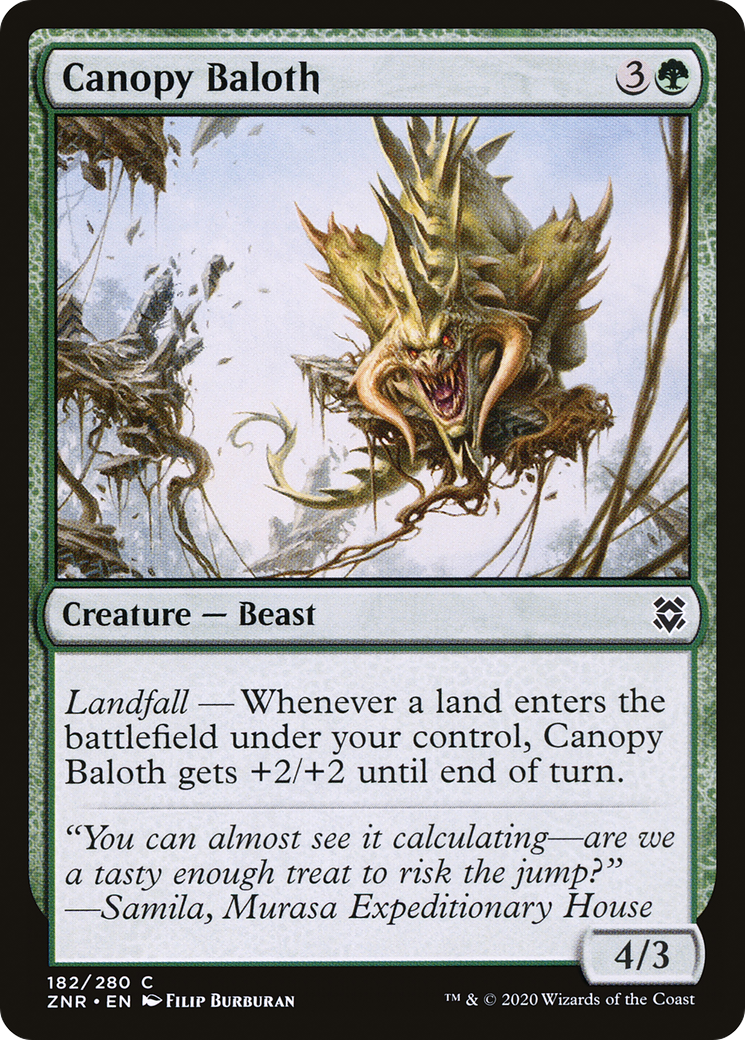 Image of Canopy Baloth [Zendikar Rising]