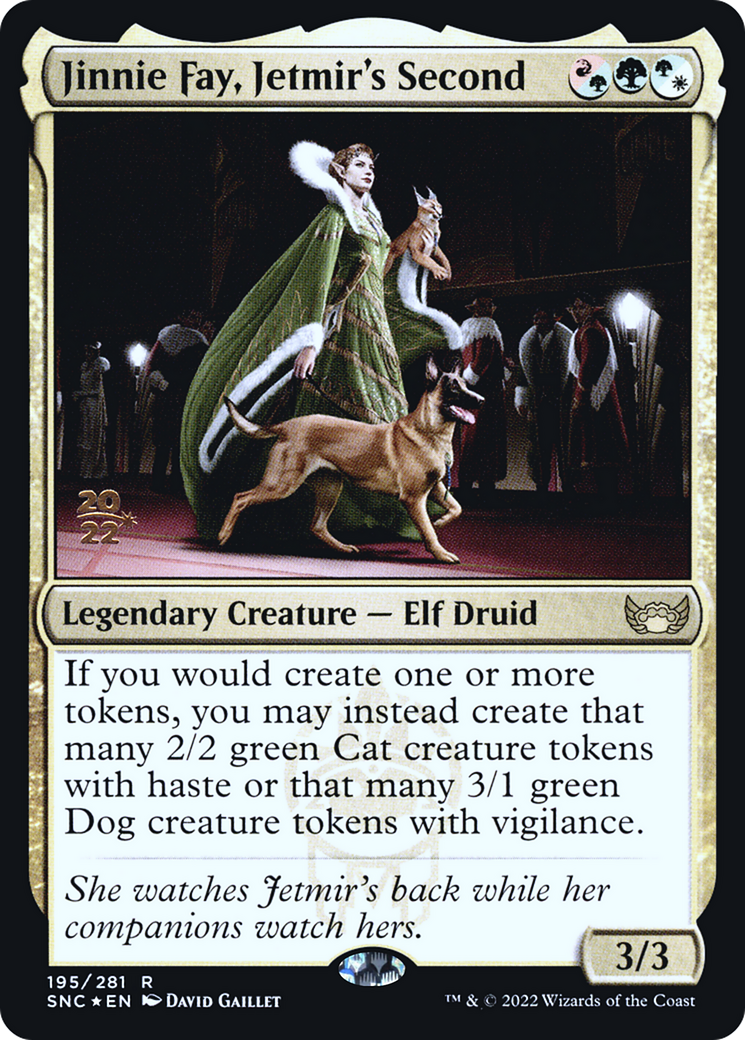 Image of Jinnie Fay, Jetmir's Second [Streets of New Capenna Prerelease Promos]