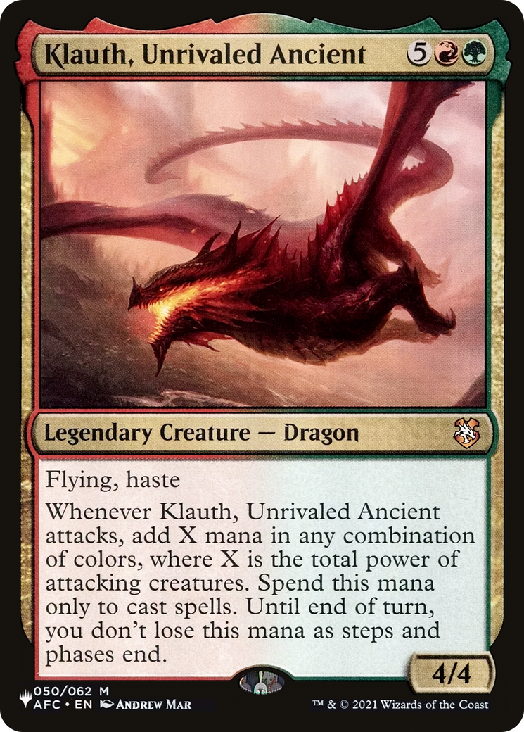 Image of Klauth, Unrivaled Ancient [The List]