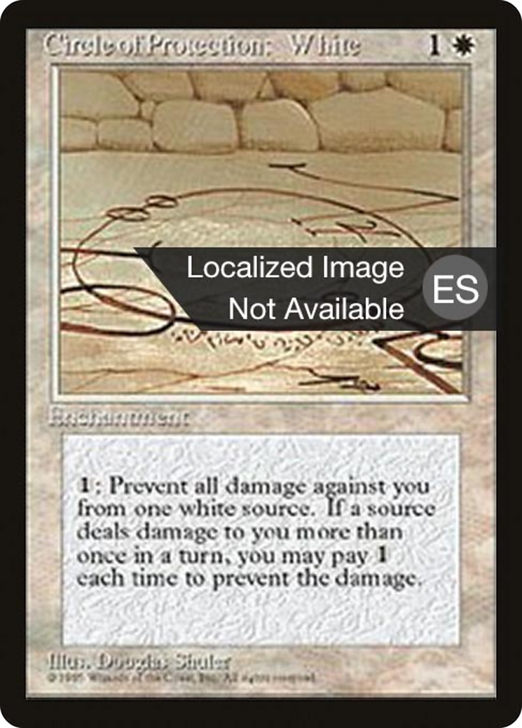 Image of Circle of Protection: White [Fourth Edition (Foreign Black Border)]