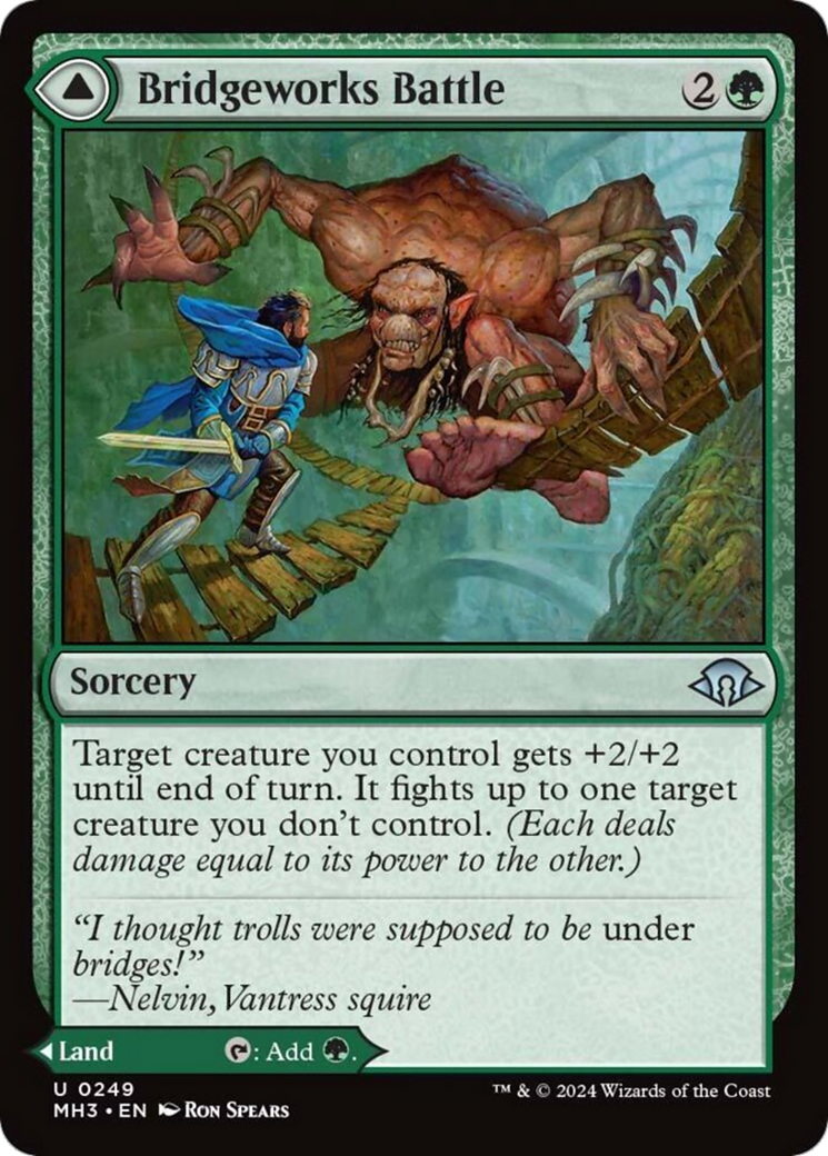 Image of Bridgeworks Battle // Tanglespan Bridgeworks [Modern Horizons 3]
