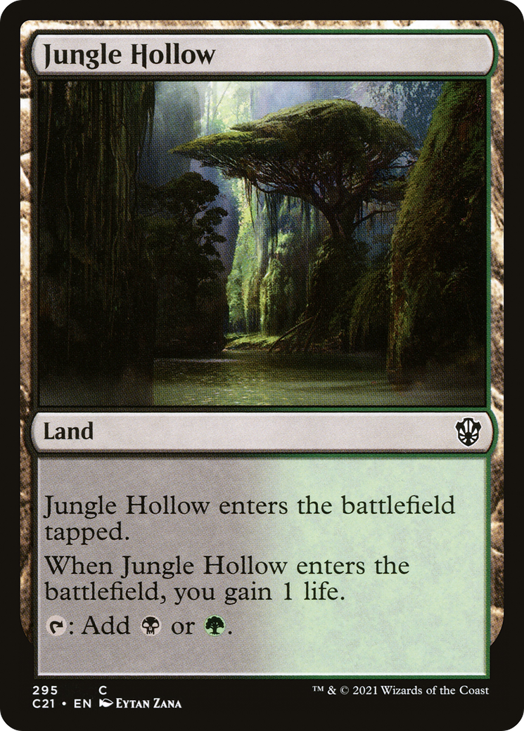 Image of Jungle Hollow [Commander 2021]