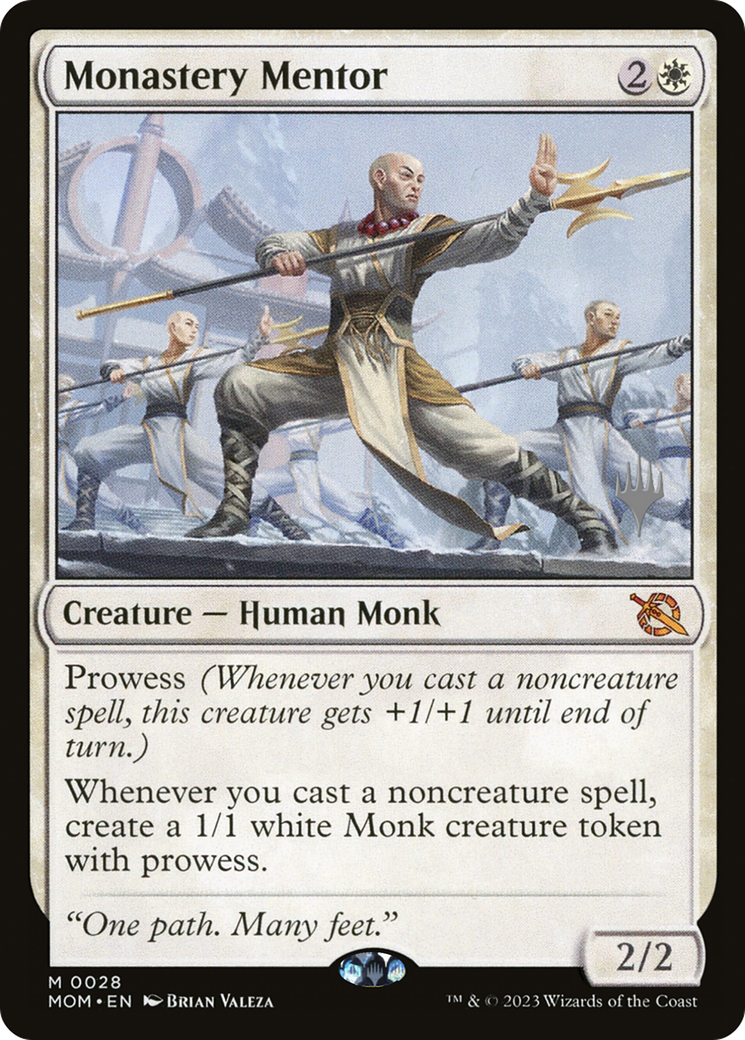 Image of Monastery Mentor (Promo Pack) [March of the Machine Promos]