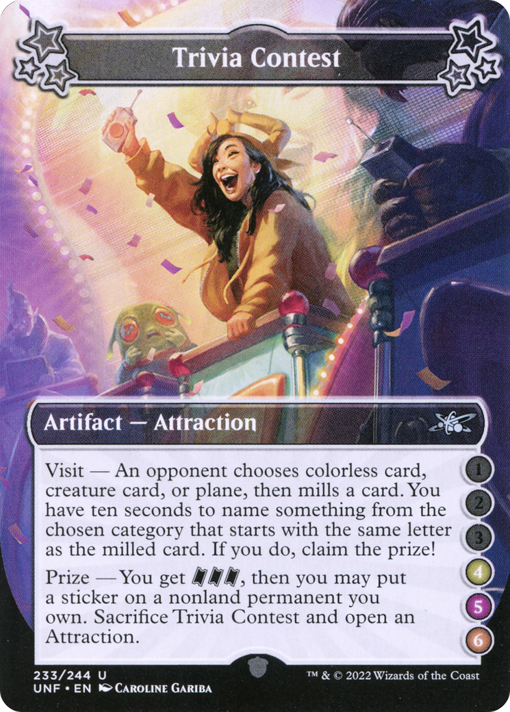Image of Trivia Contest (4-5-6) [Unfinity]