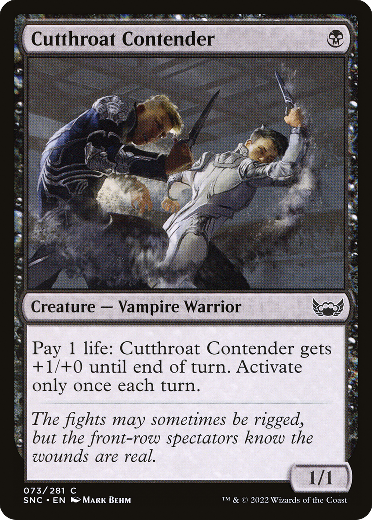 Image of Cutthroat Contender [Streets of New Capenna]