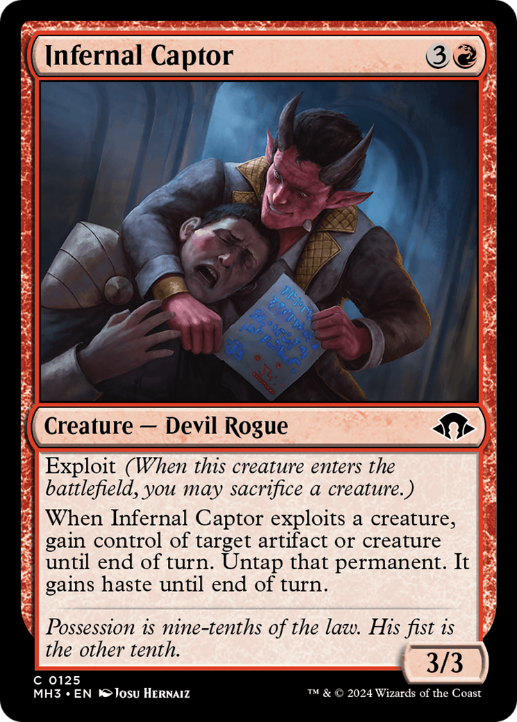 Image of Infernal Captor [Modern Horizons 3]