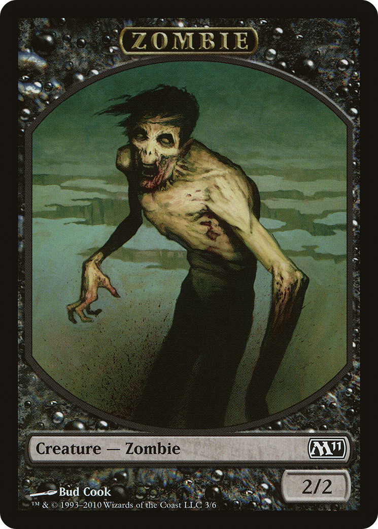 Image of Zombie Token [Magic 2011 Tokens]