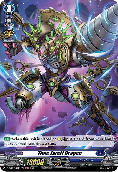 Image of Time Jarett Dragon (D-BT02/H11EN) [A Brush with the Legends]