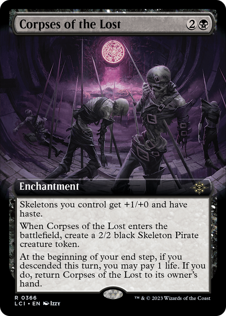 Image of Corpses of the Lost (Extended Art) [The Lost Caverns of Ixalan]