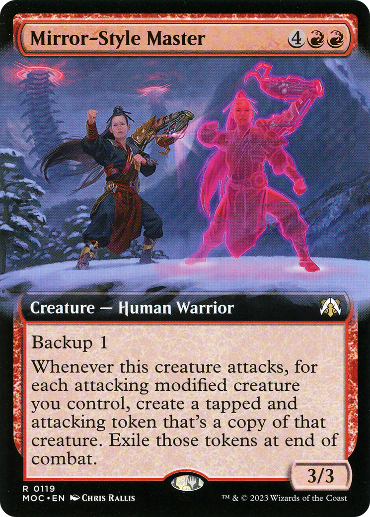 Image of Mirror-Style Master (Extended Art) [March of the Machine Commander]