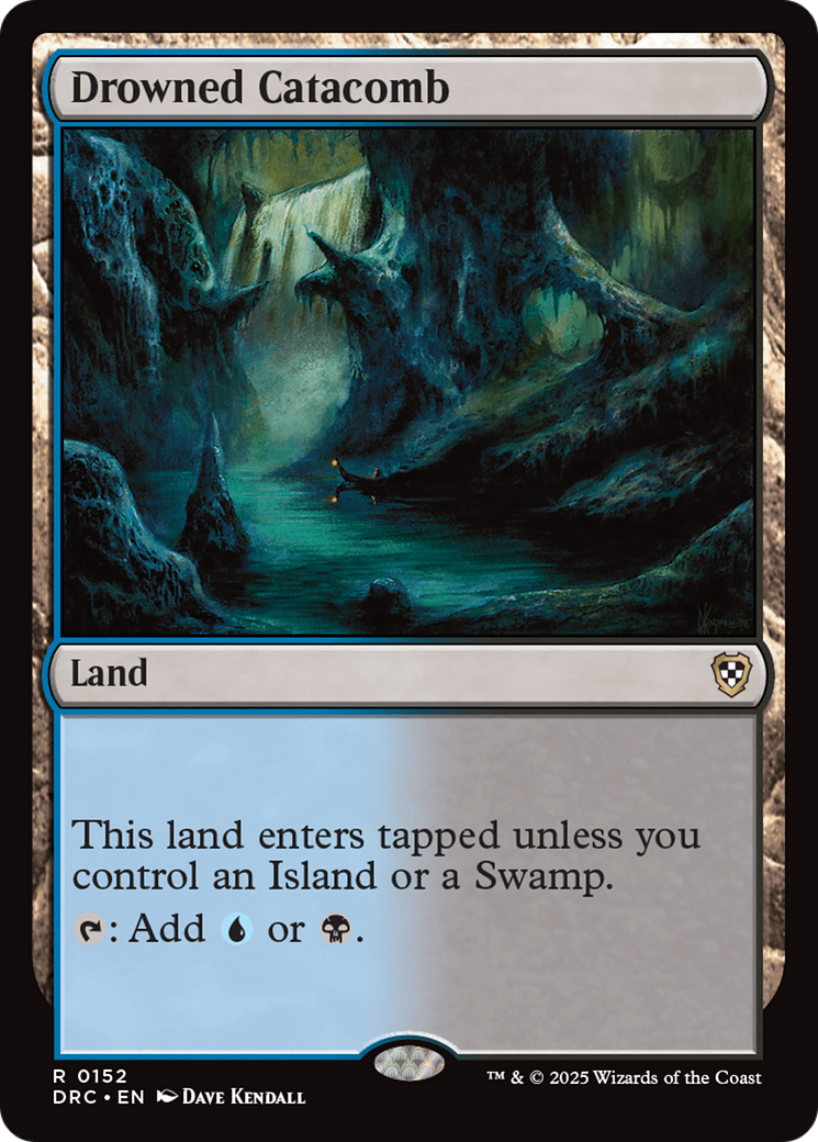 Image of Drowned Catacomb [Aetherdrift Commander]