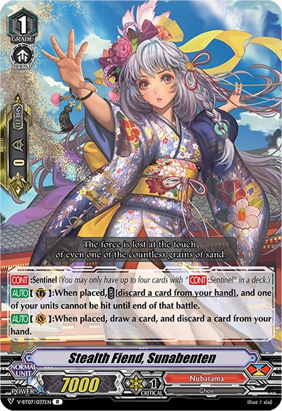 Image of Stealth Fiend, Sunabenten (V-BT07/037EN) [Infinideity Cradle]