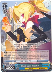 Image of Obstinate Rozalin (DG/EN-S03-E143 U) [Disgaea]