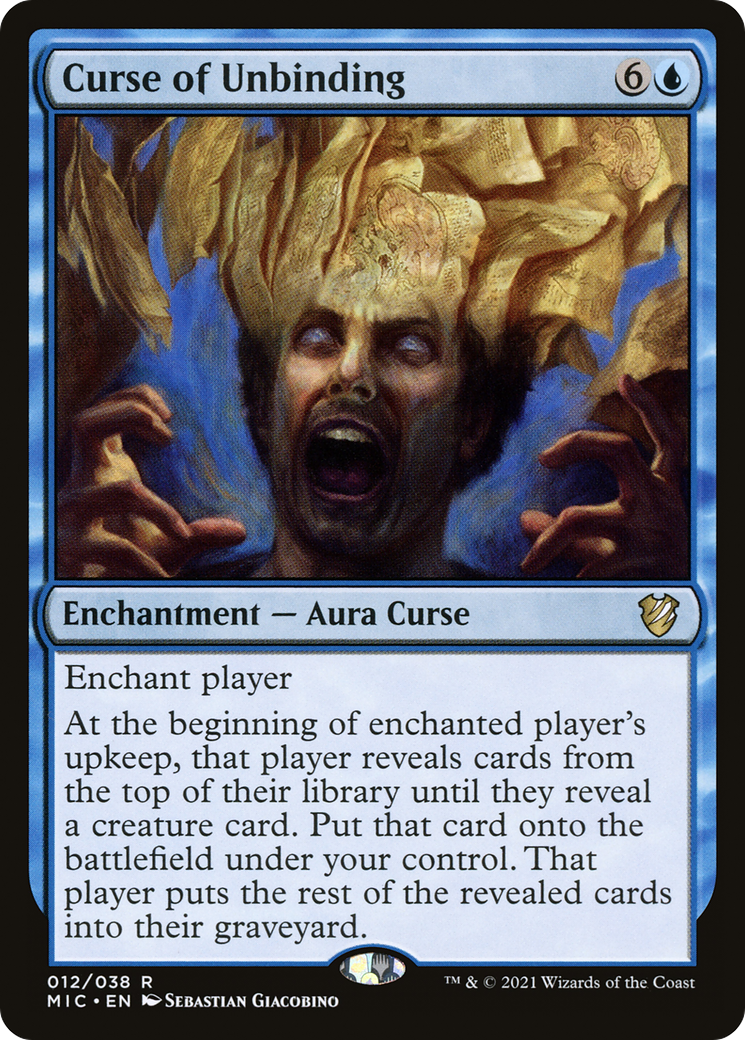 Image of Curse of Unbinding [Innistrad: Midnight Hunt Commander]