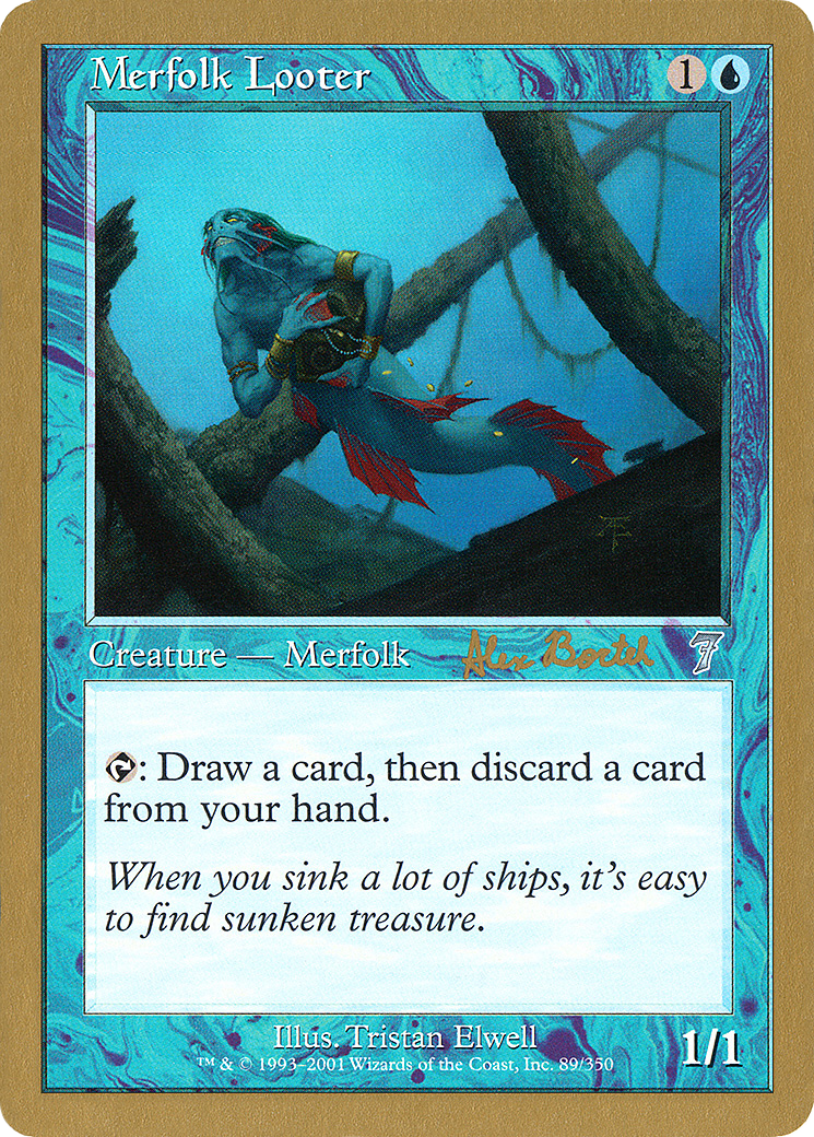 Image of Merfolk Looter (Alex Borteh) [World Championship Decks 2001]