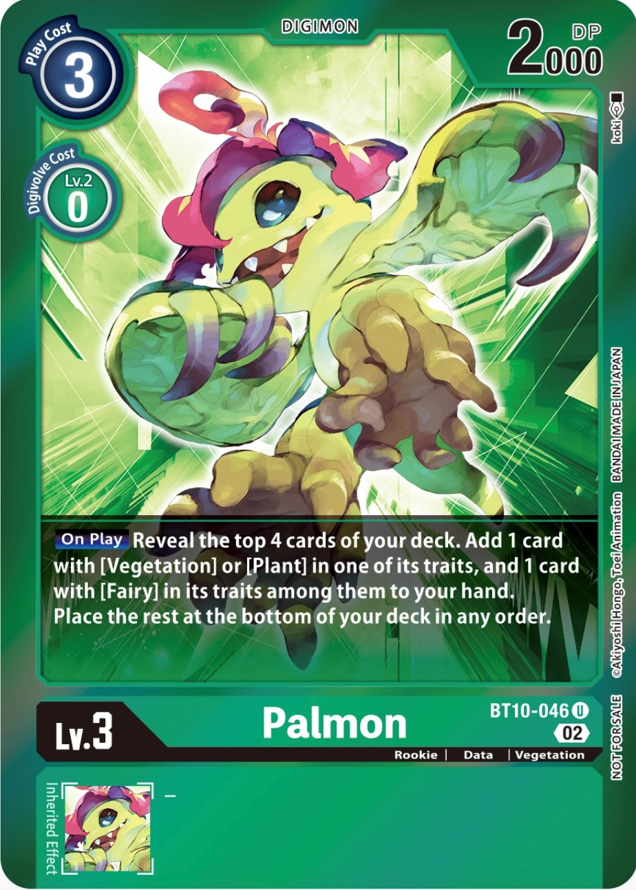 Image of Palmon [BT10-046] (Event Pack 4) [Xros Encounter Promos]