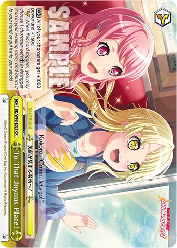 Image of To That Joyous Place! [BanG Dream! Girls Band Party! 5th Anniversary]