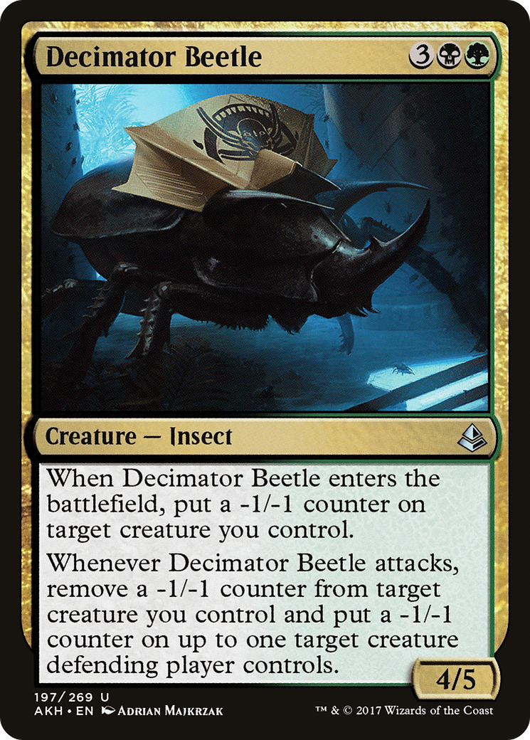 Image of Decimator Beetle [Amonkhet]