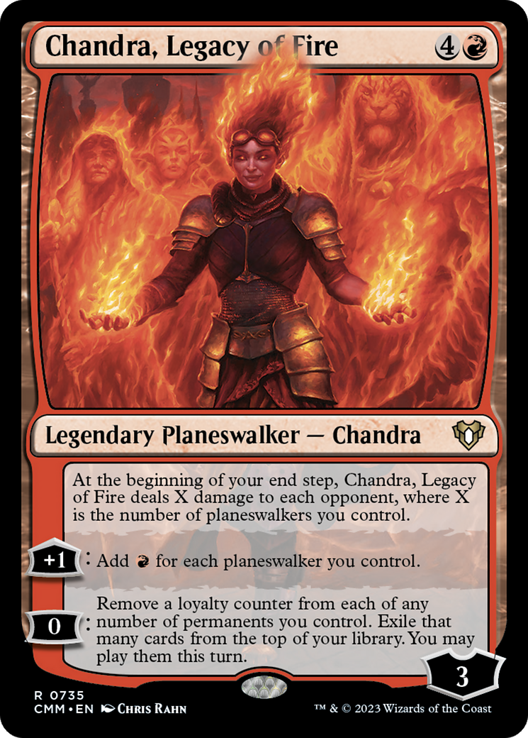Image of Chandra, Legacy of Fire [Commander Masters]