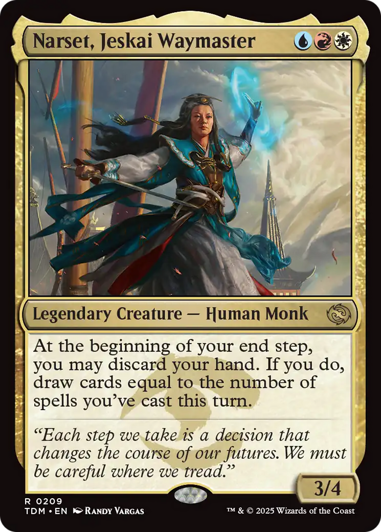 Image of Narset, Jeskai Waymaster [Tarkir: Dragonstorm]
