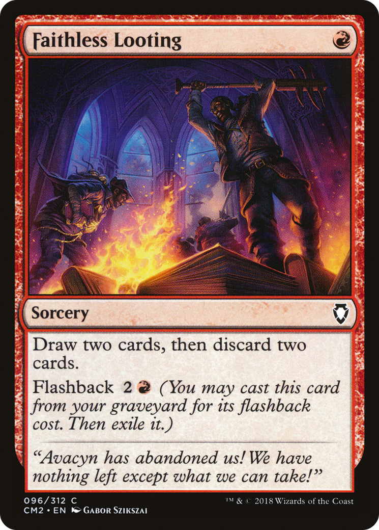 Image of Faithless Looting [Commander Anthology Volume II]