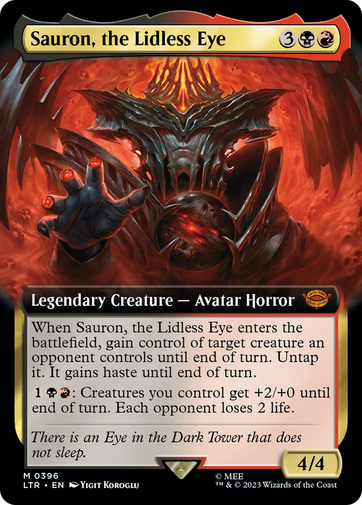 Image of Sauron, the Lidless Eye (Extended Art) [The Lord of the Rings: Tales of Middle-Earth]