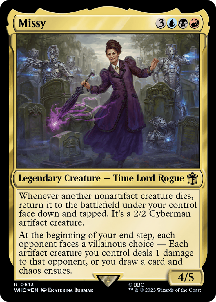 Image of Missy (Surge Foil) [Doctor Who]