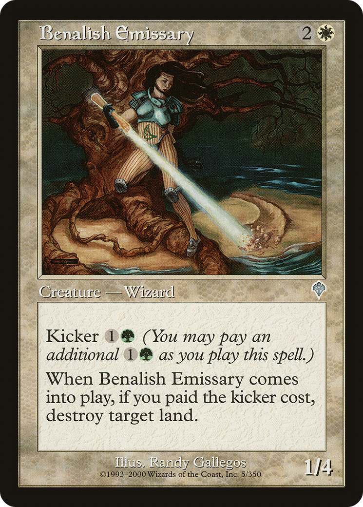 Image of Benalish Emissary [Invasion]