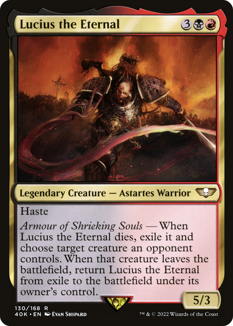 Image of Lucius the Eternal [Warhammer 40,000]