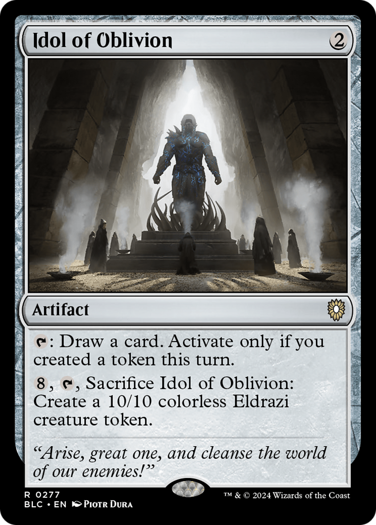 Image of Idol of Oblivion [Bloomburrow Commander]