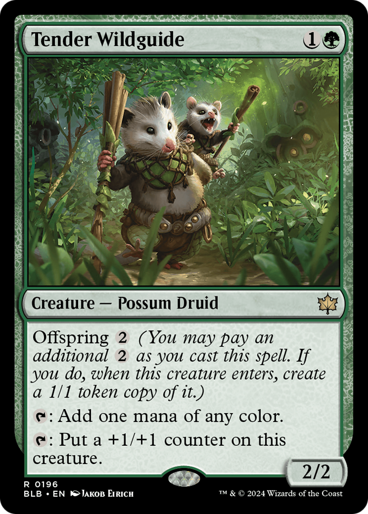 Image of Tender Wildguide [Bloomburrow]