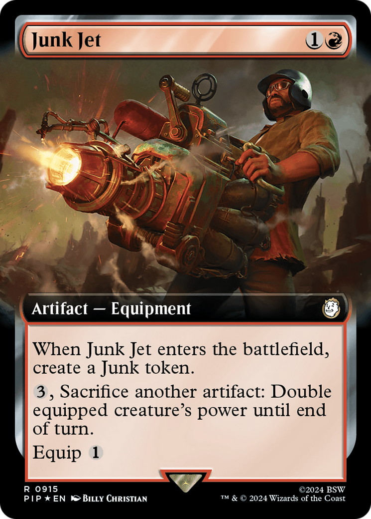 Image of Junk Jet (Extended Art) (Surge Foil) [Fallout]