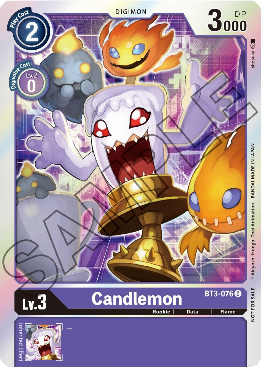 Image of Candlemon [BT3-076] (Event Pack 1) [Release Special Booster Promos]