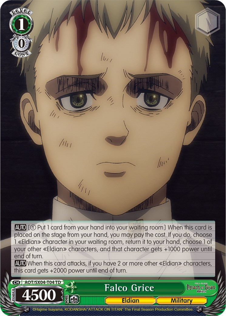 Image of Falco Grice [Attack On Titan: Final Season]