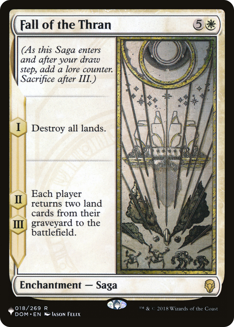 Image of Fall of the Thran [The List]