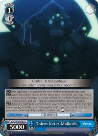 Image of Golem Keter Malkuth (APO/S53-E081 U) [Fate/Apocrypha]