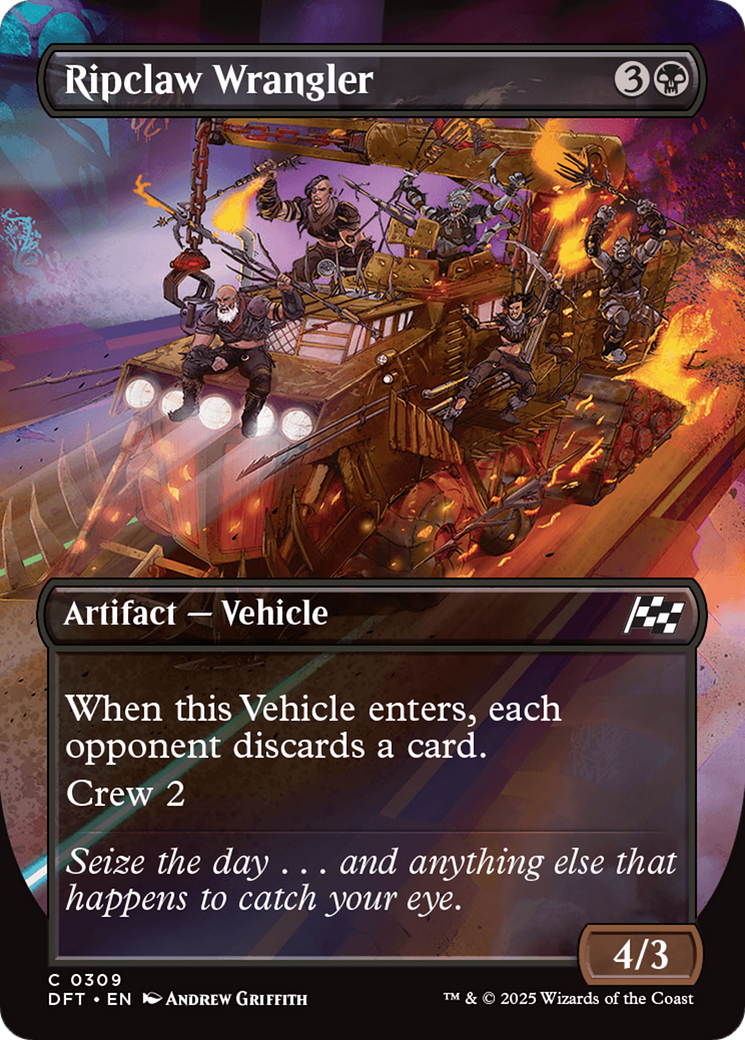 Image of Ripclaw Wrangler (Borderless) [Aetherdrift]