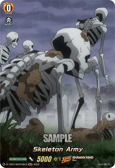 Image of Skeleton Army Token (D-TB03/SKR168EN) [Shaman King]