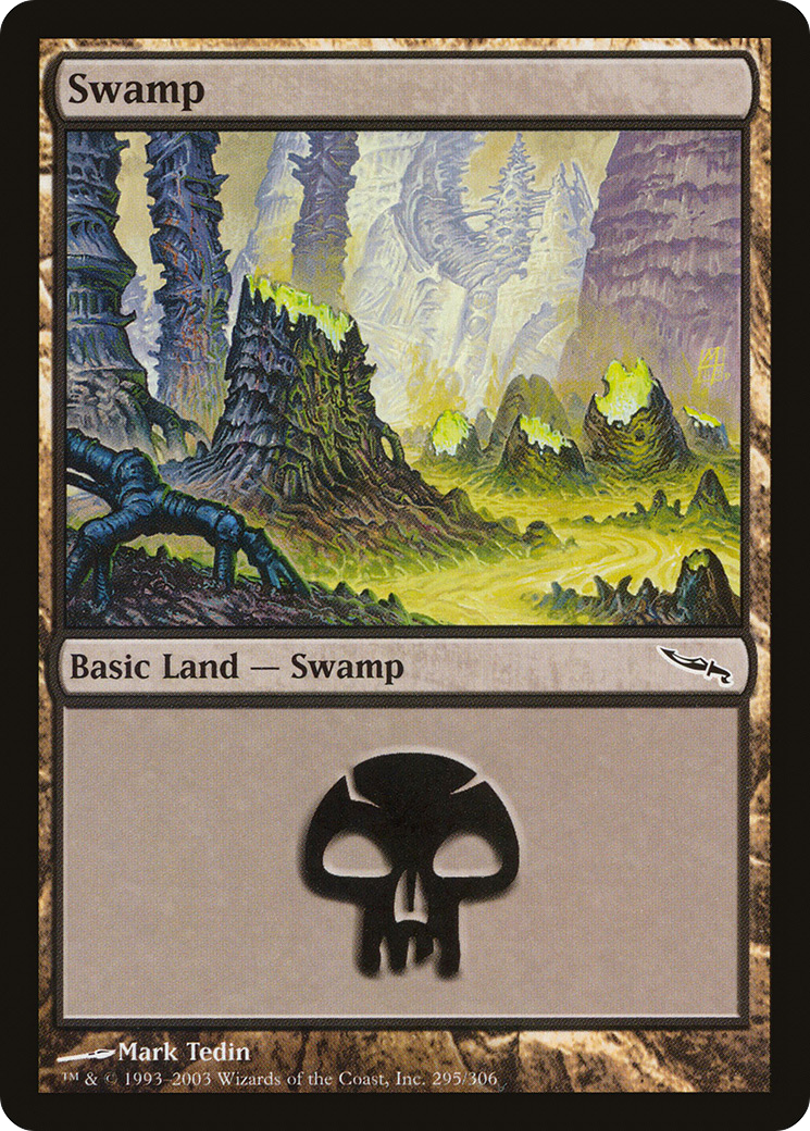 Image of Swamp (295) [Mirrodin]