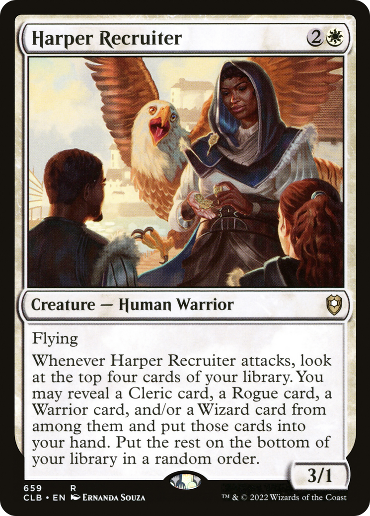Image of Harper Recruiter [Commander Legends: Battle for Baldur's Gate]