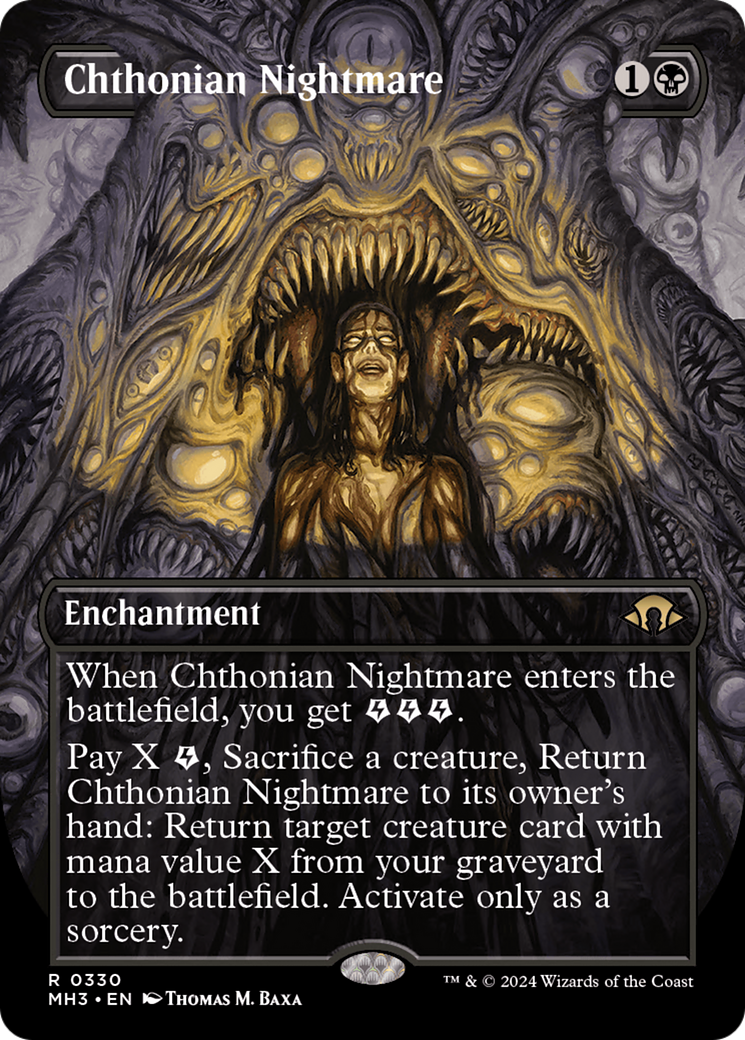 Image of Chthonian Nightmare (Borderless) [Modern Horizons 3]