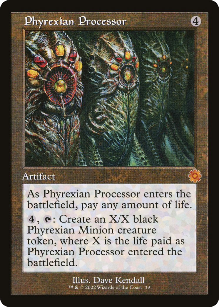 Image of Phyrexian Processor (Retro) [The Brothers' War Retro Artifacts]