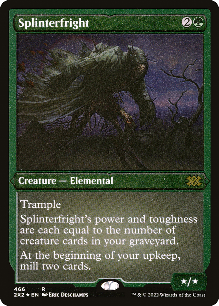 Image of Splinterfright (Foil Etched) [Double Masters 2022]