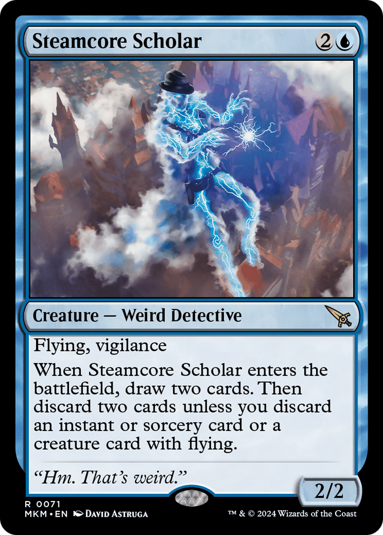 Image of Steamcore Scholar [Murders at Karlov Manor]