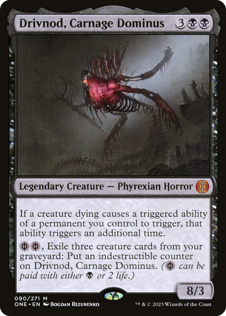 Image of Drivnod, Carnage Dominus [Phyrexia: All Will Be One]
