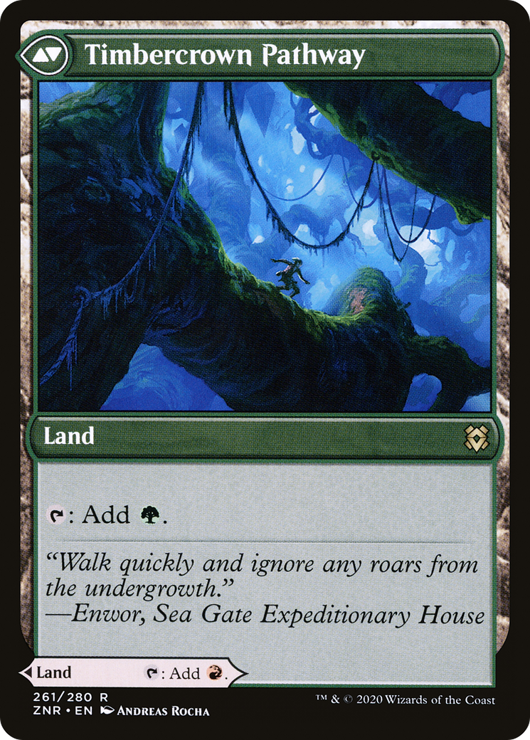 Image of Cragcrown Pathway // Timbercrown Pathway [Secret Lair: From Cute to Brute]