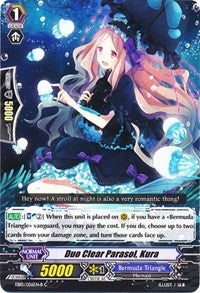 Image of Duo Clear Parasol, Kura (Black) (EB10/026EN-B) [Divas Duet]