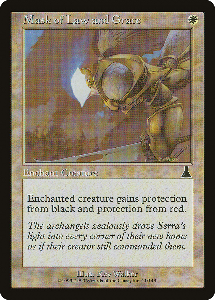Image of Mask of Law and Grace [Urza's Destiny]