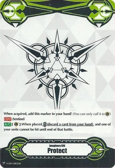 Image of Imaginary Gift [Protect] // [Protect II] Double-sided Gift Marker (V-GM/0003EN // V-GM2/0003EN) [Gift Markers]